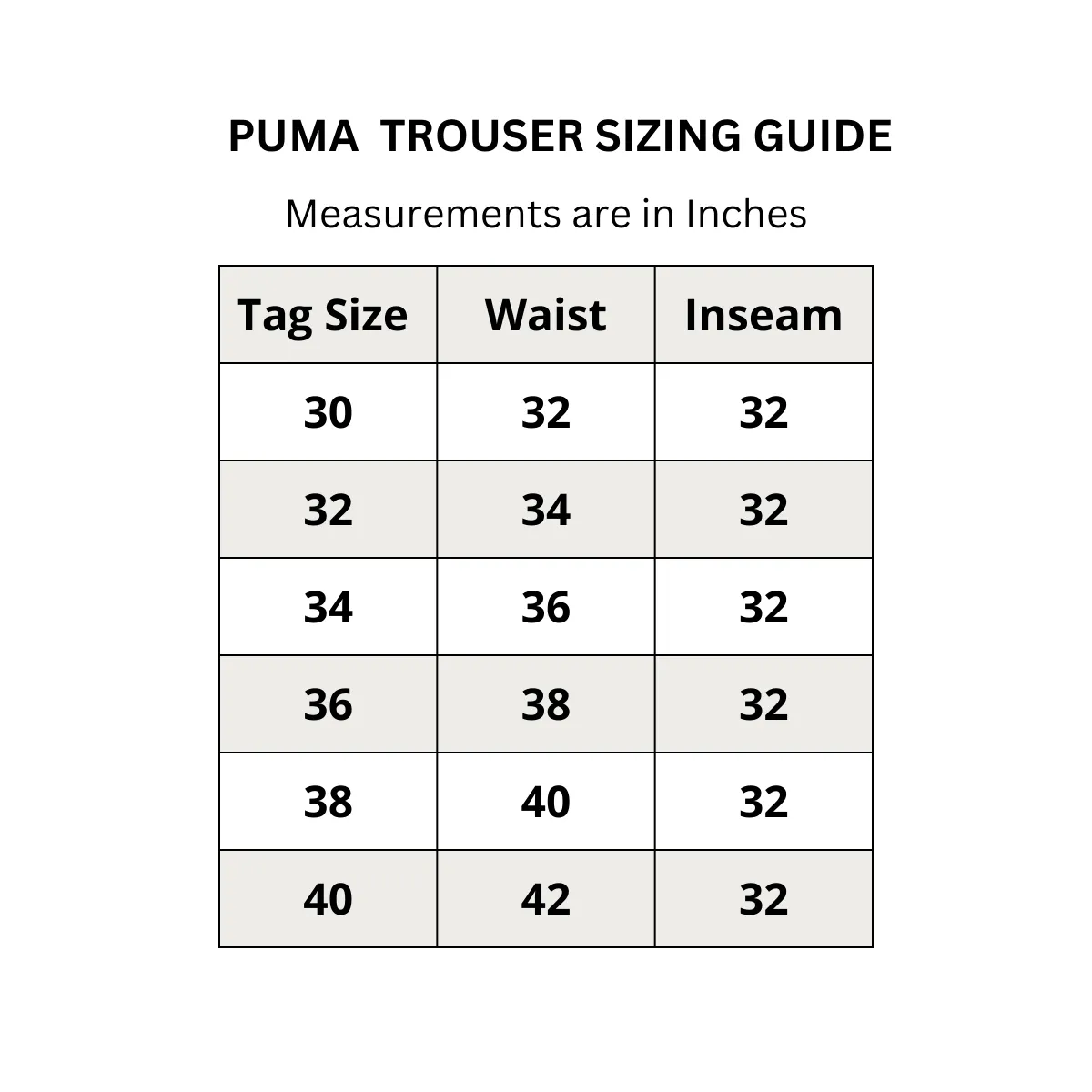 Puma 101 Men's Golf Trousers (US Size)