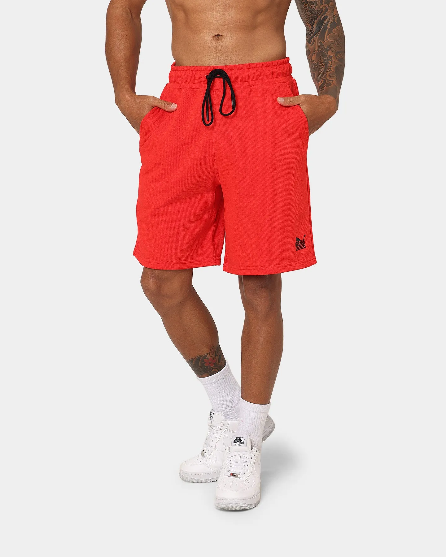 Puma X TMC Every Day Hussle Sweat Shorts High Risk Red