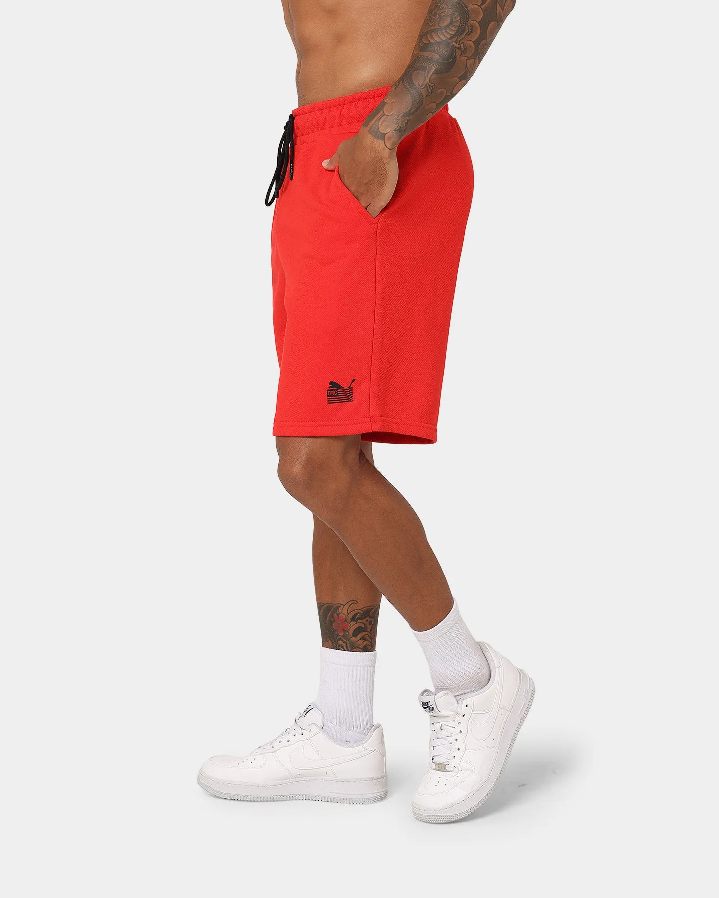 Puma X TMC Every Day Hussle Sweat Shorts High Risk Red