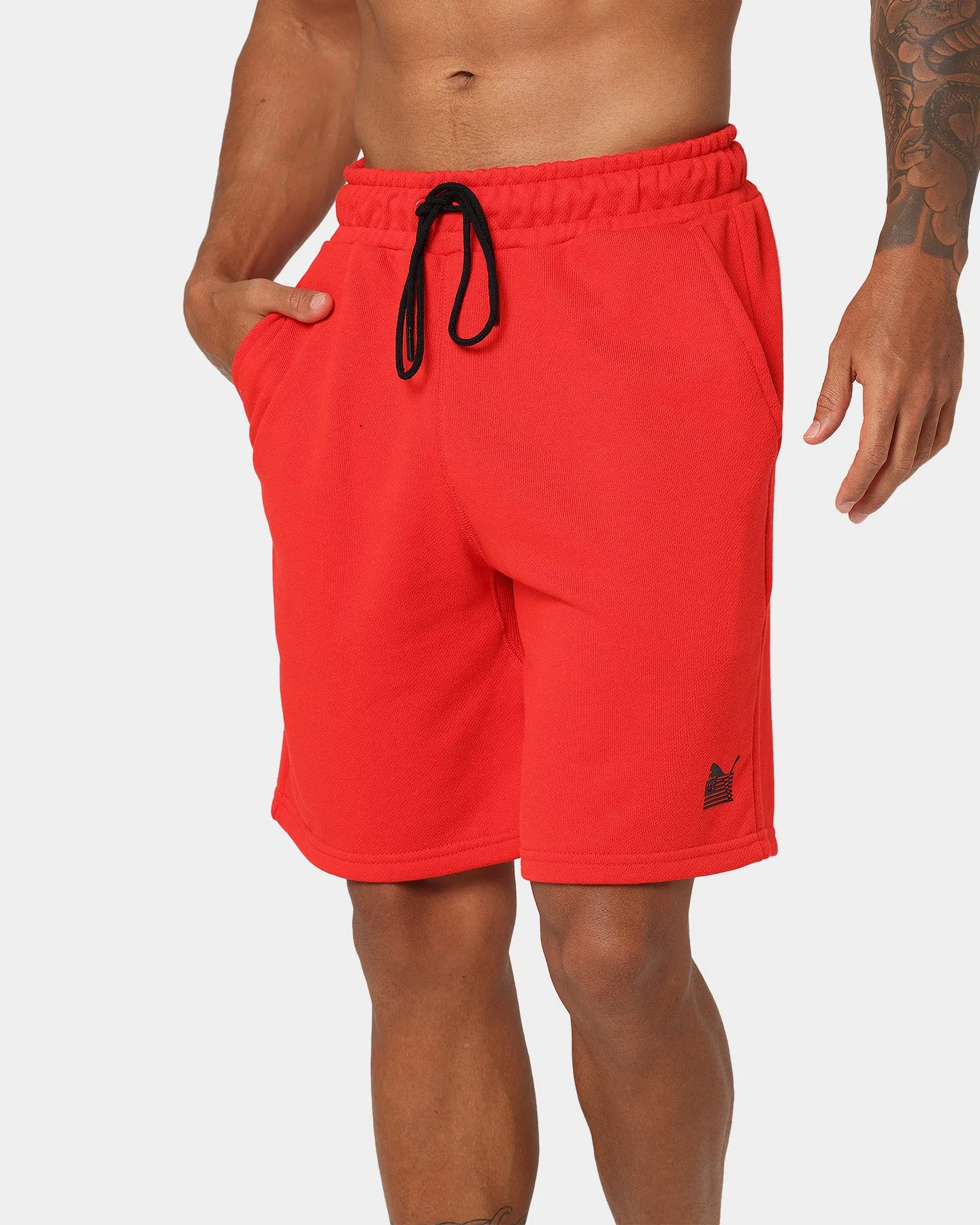 Puma X TMC Every Day Hussle Sweat Shorts High Risk Red