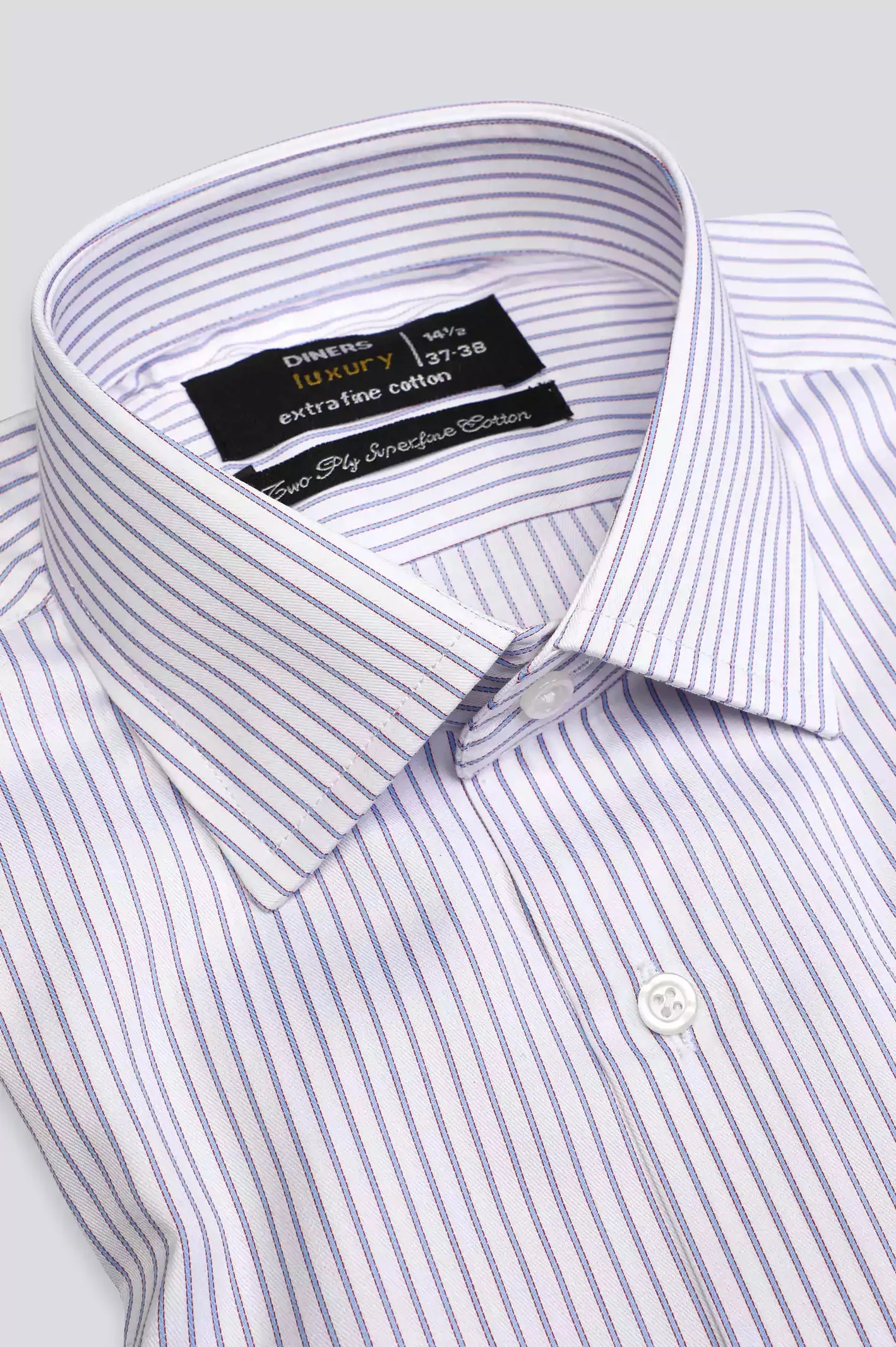 Purple Stripes Formal Shirt