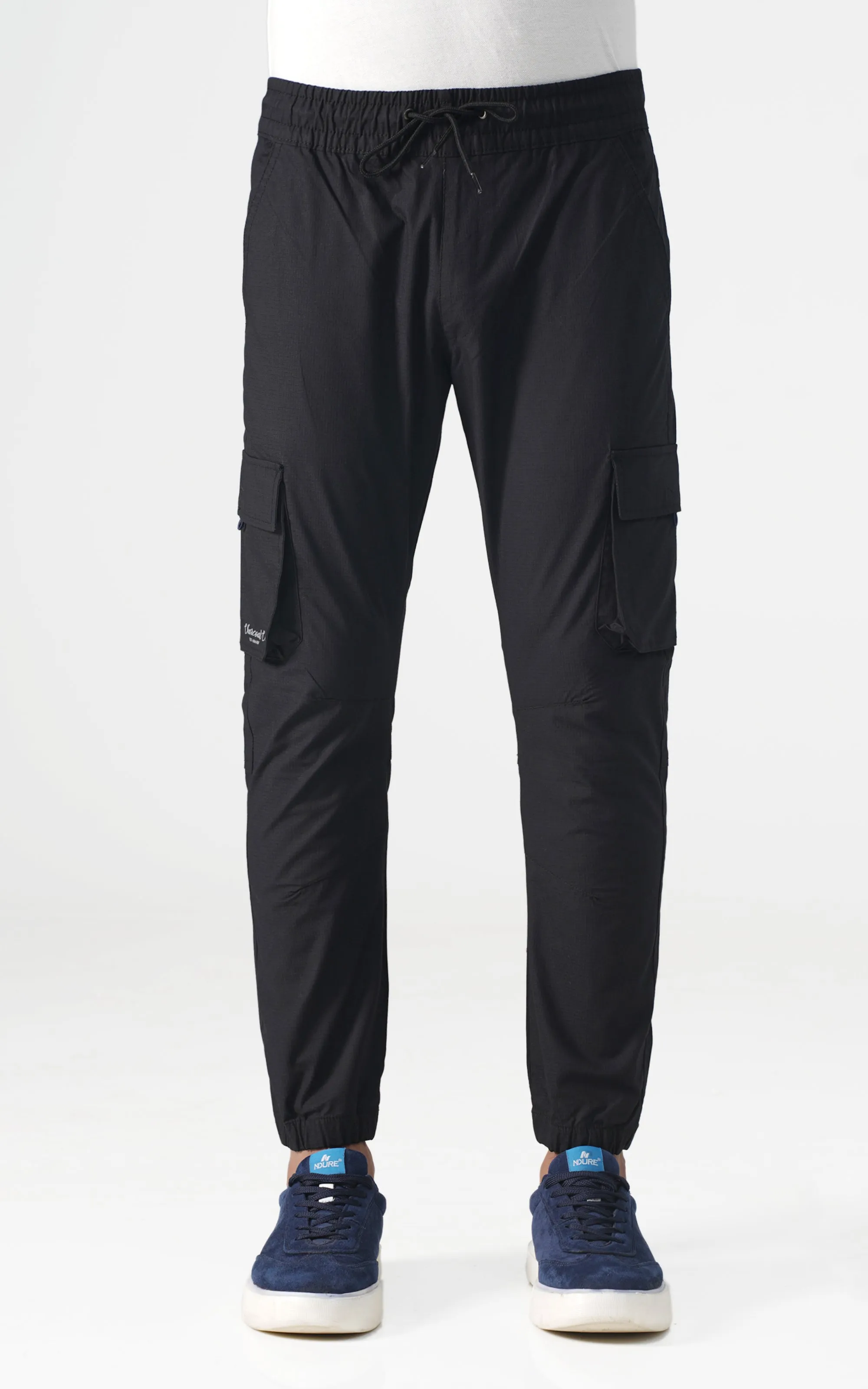 RIPSTOP CARGO JOGGER TROUSER BLACK