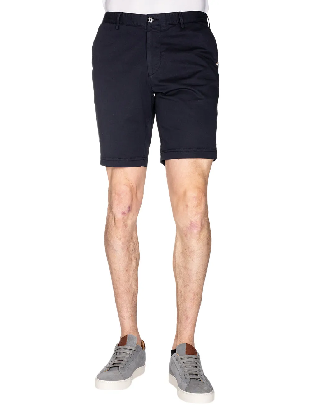 Slice Slim-fit Shorts Navy