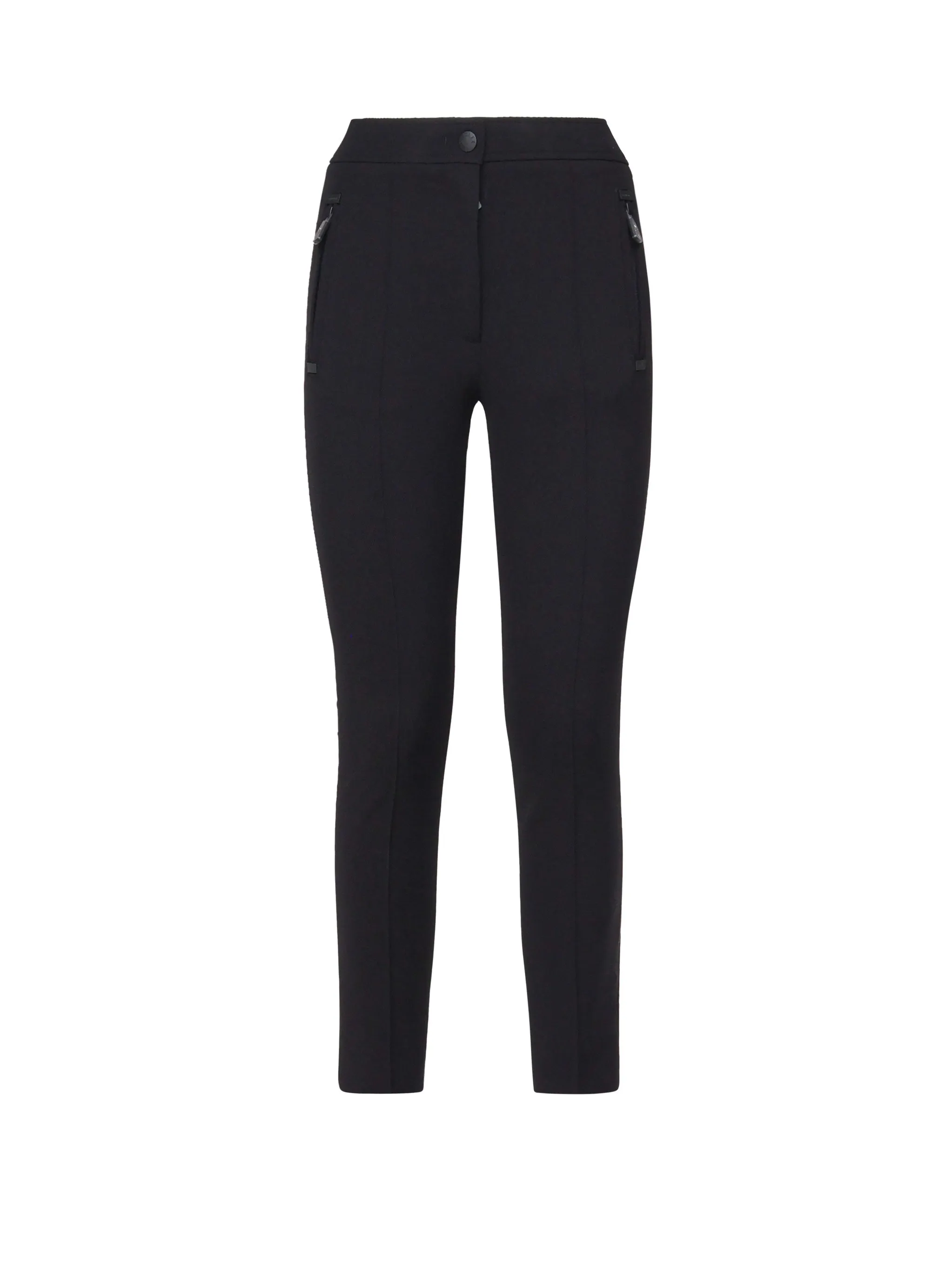 Slim Fit Technical Trousers in Black