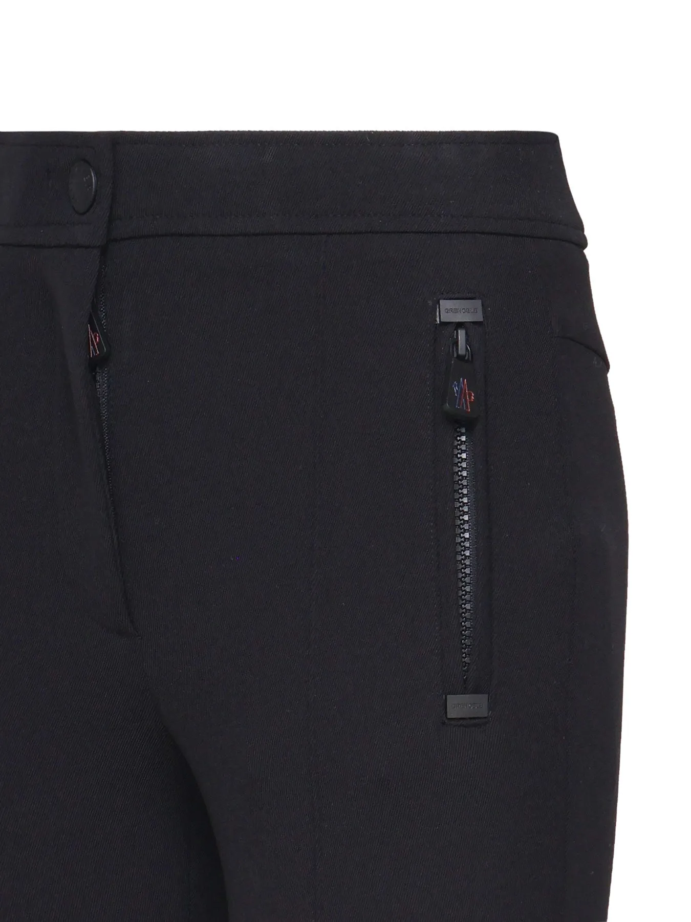 Slim Fit Technical Trousers in Black