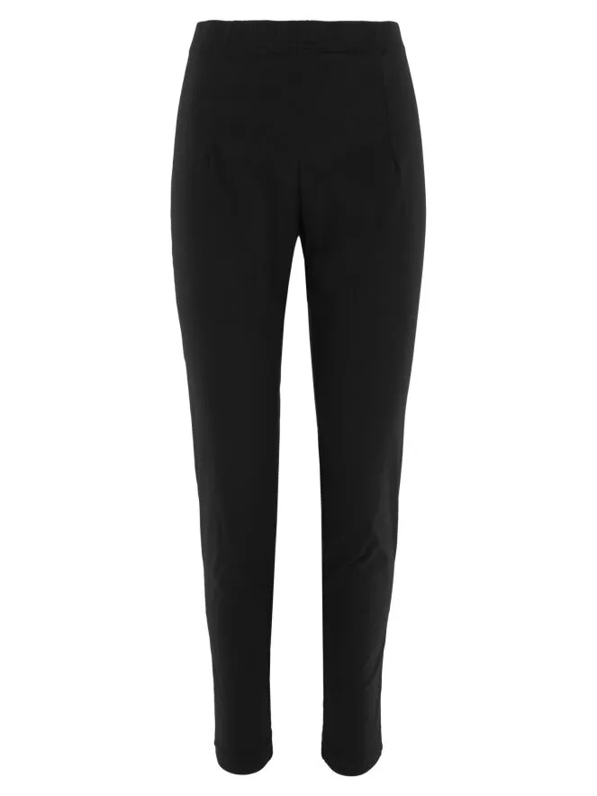 Slim Fit Trousers - Black