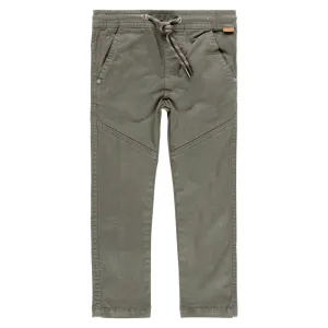 Stretch Olive Trousers - FINAL SALE