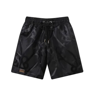 THE BAHAMIANO SHORTS-BLACK