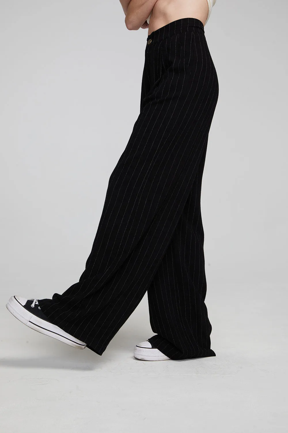 Theo Beverly Pinstripe Trousers