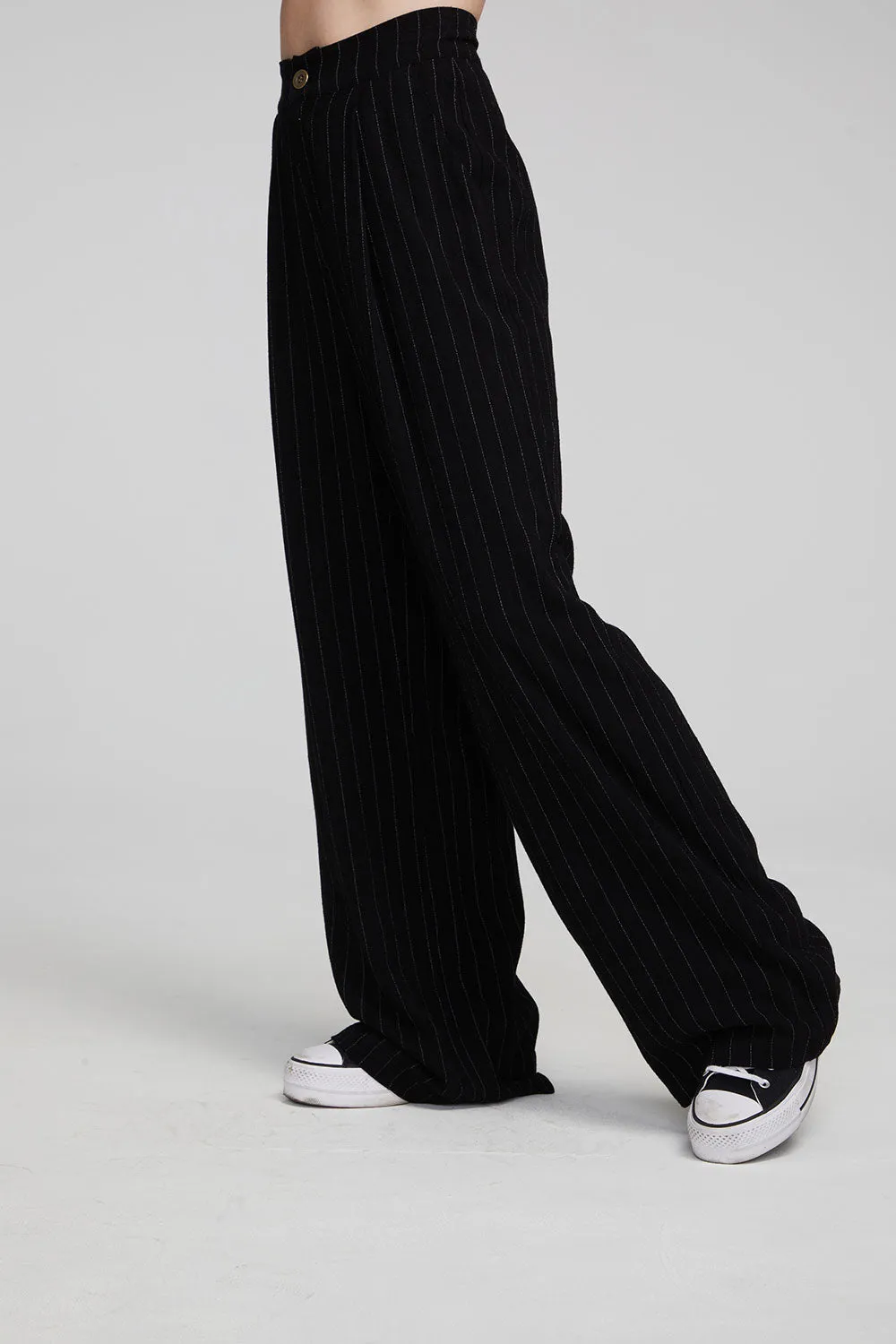 Theo Beverly Pinstripe Trousers