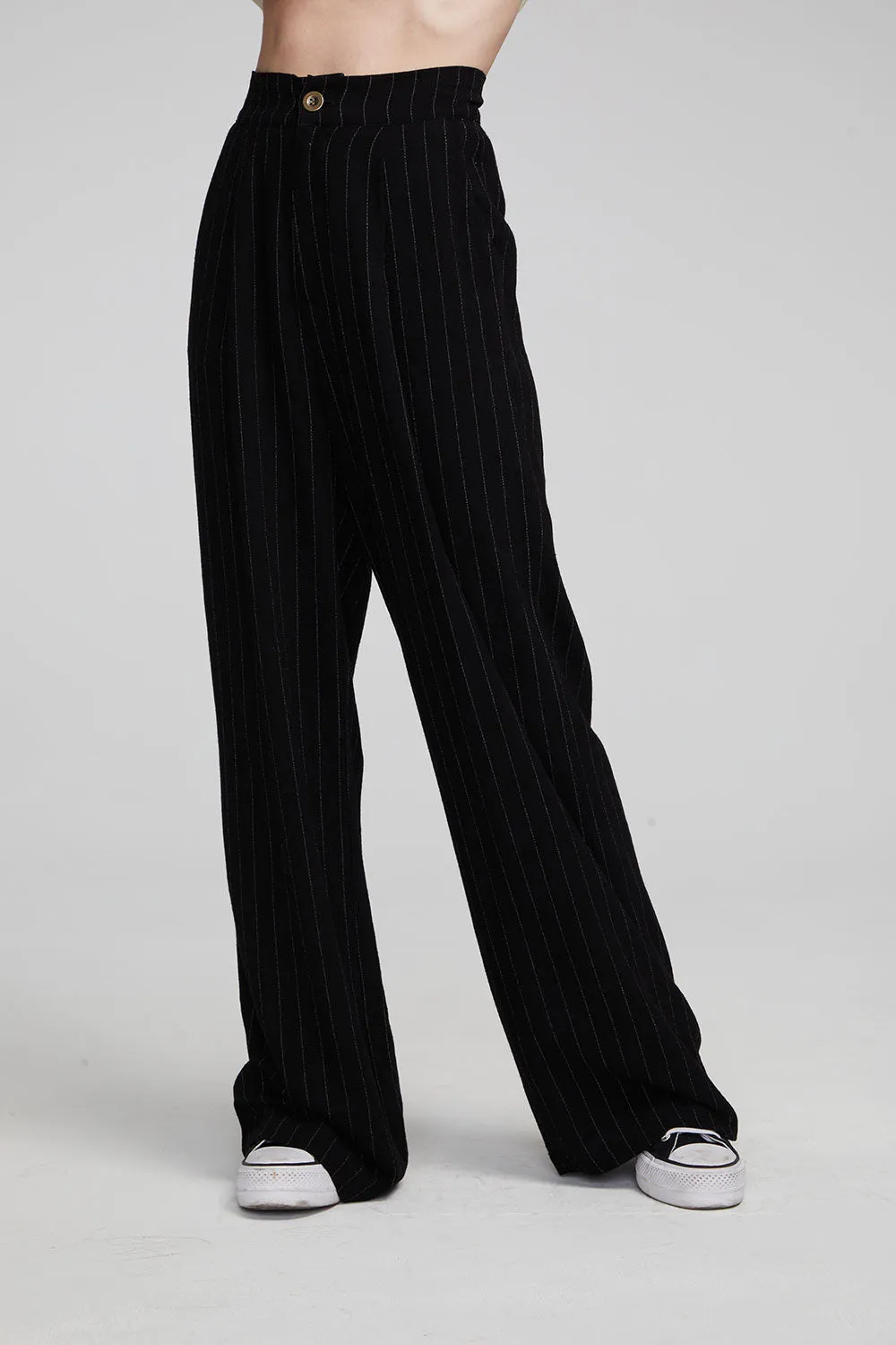 Theo Beverly Pinstripe Trousers