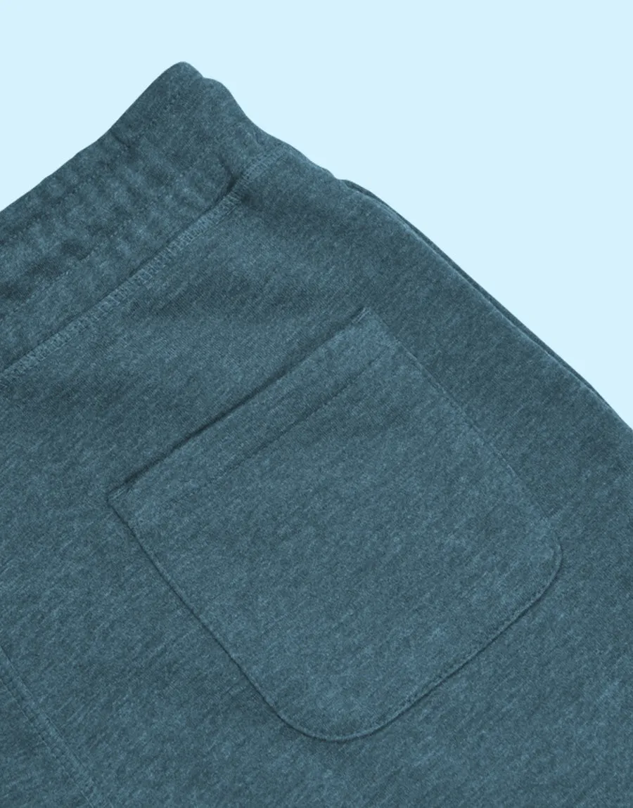 Unisex Fleece Trouser-Blue Marl