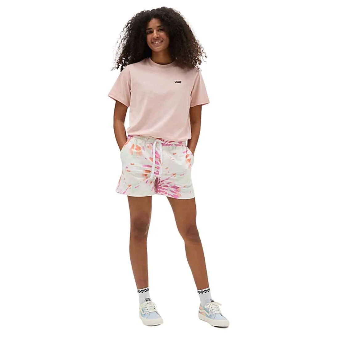 Vans Range Relaxed Print Shorts - White