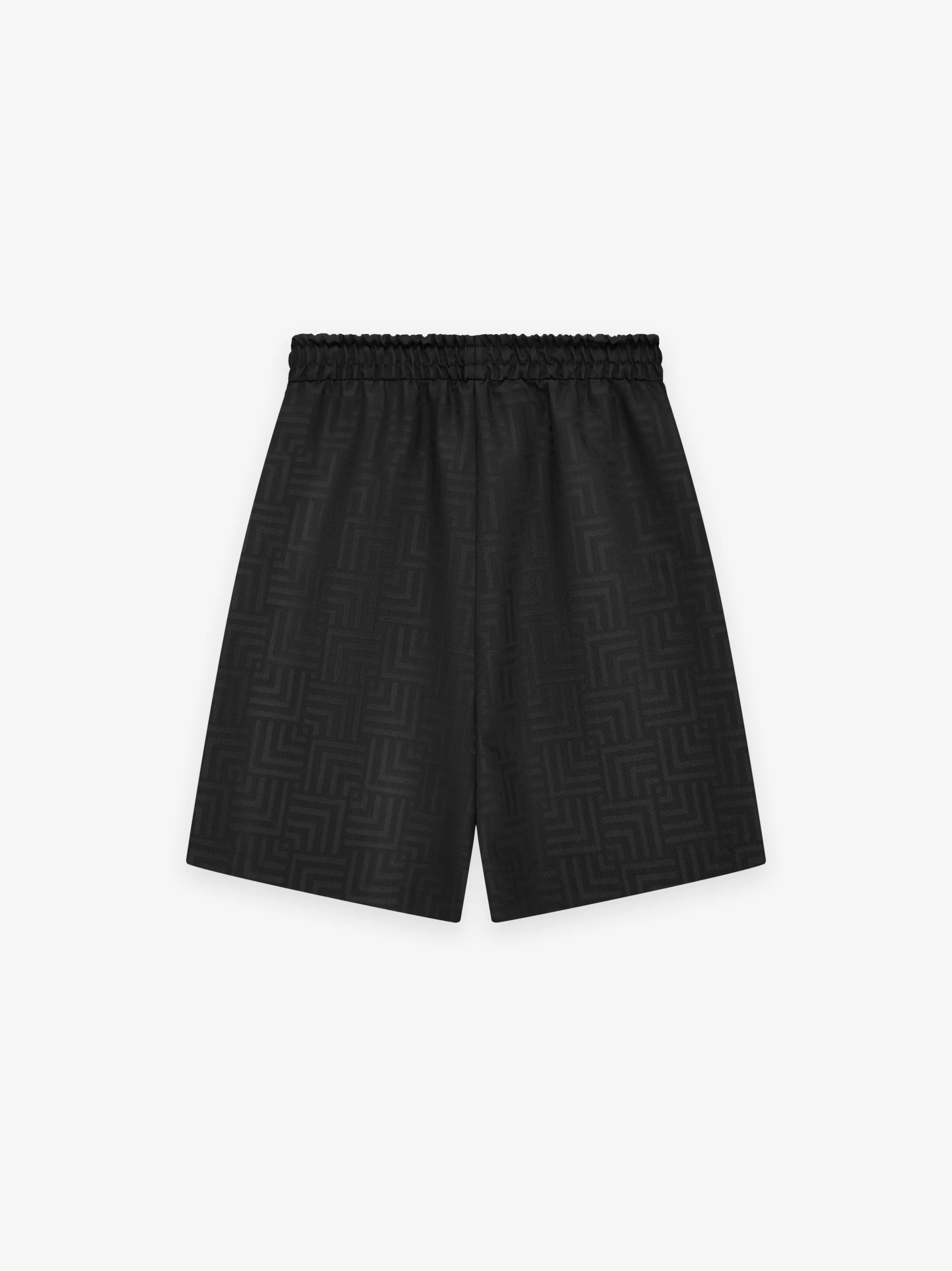 Wool Jacquard Relaxed Short