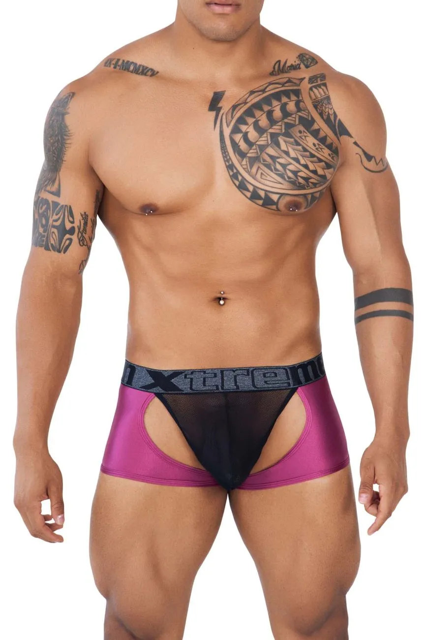 Xtremen 91125 Mesh Trunks Color Violet